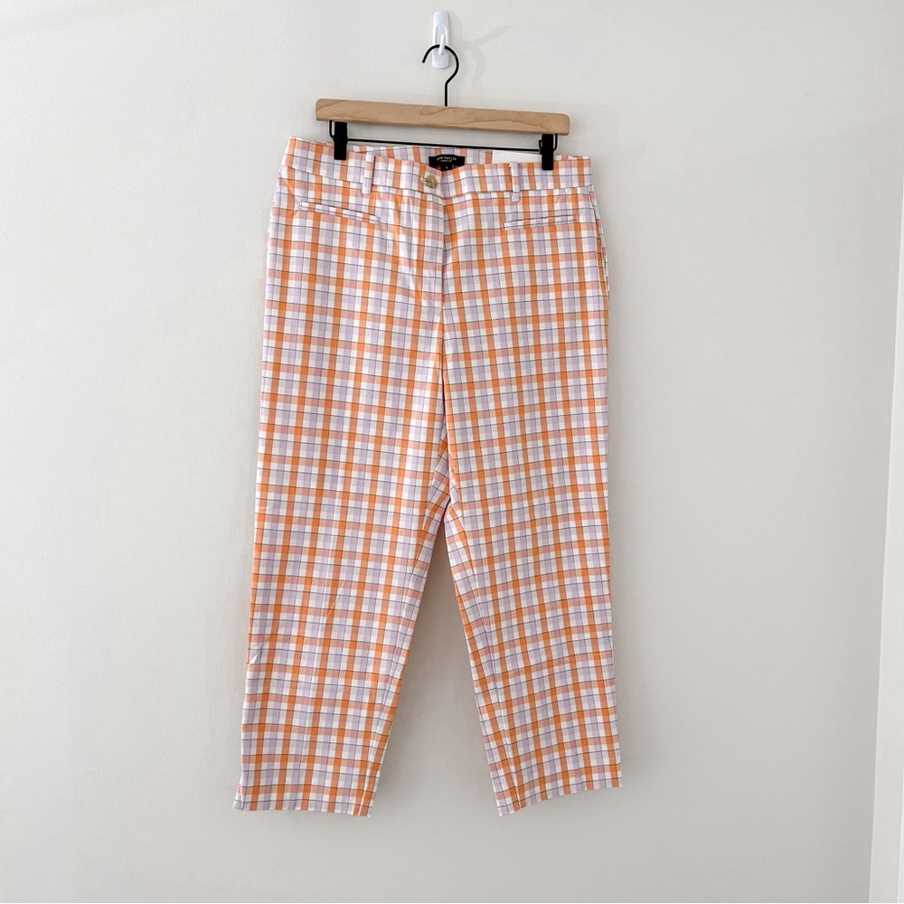 Ann Taylor loft mid rise crop chino pants